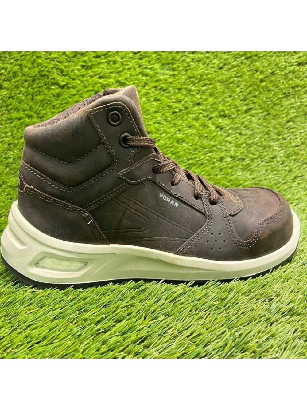 Voran Sportsafe Energy 910 Womens Size 6 Brown Composite Toe Safety Work Boots